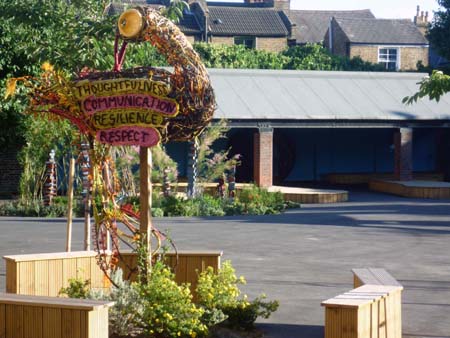 Garden design London|Hackney school garden